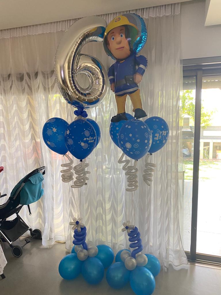 זר בלונים מעוצב 8