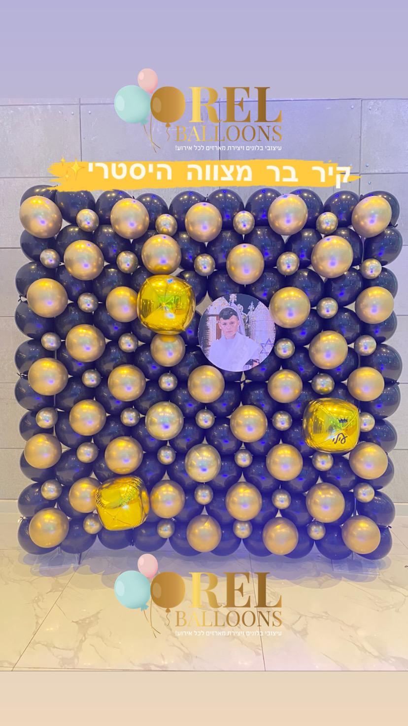 קיר בלונים