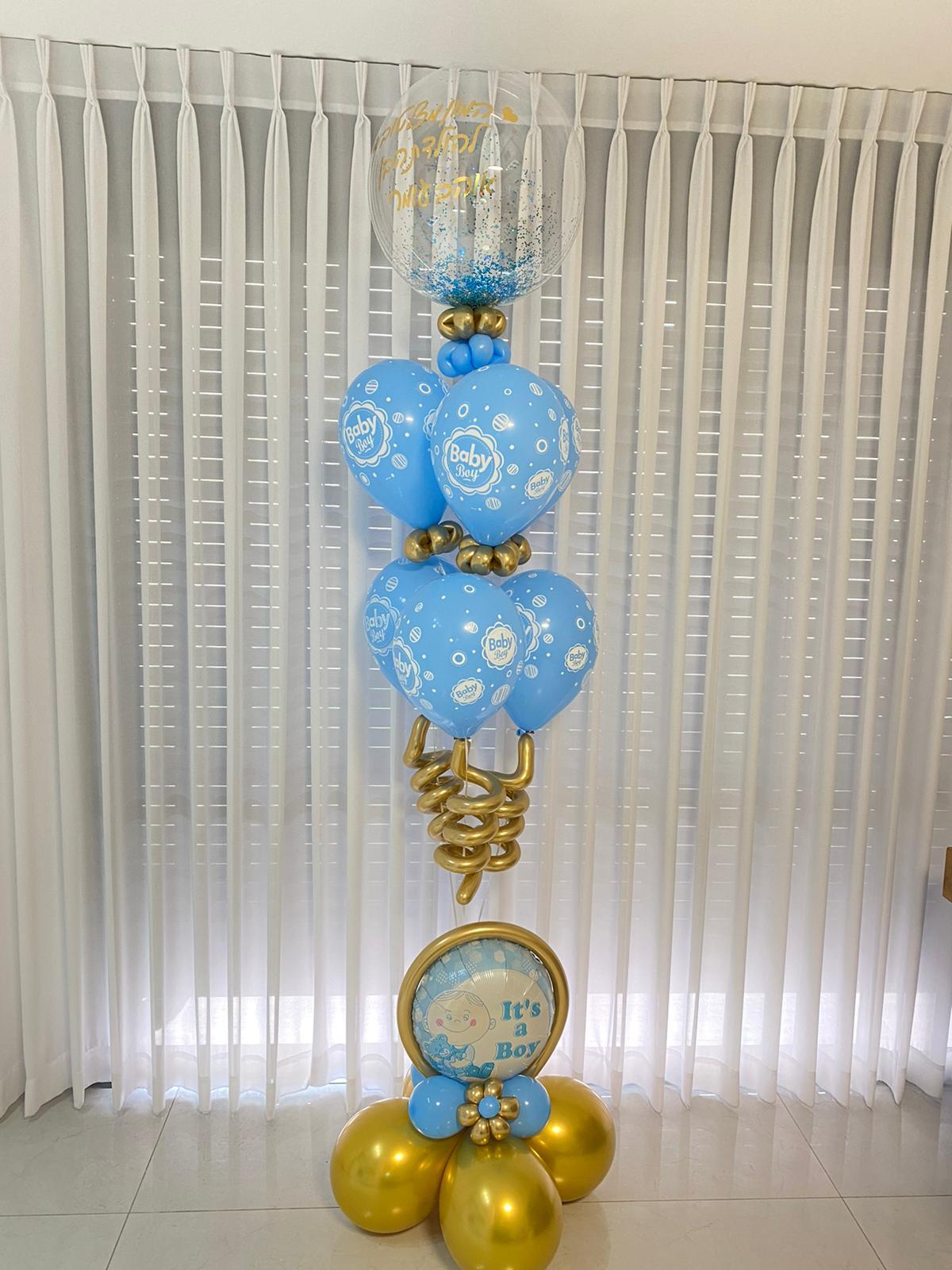 זר בלונים מעוצב 16
